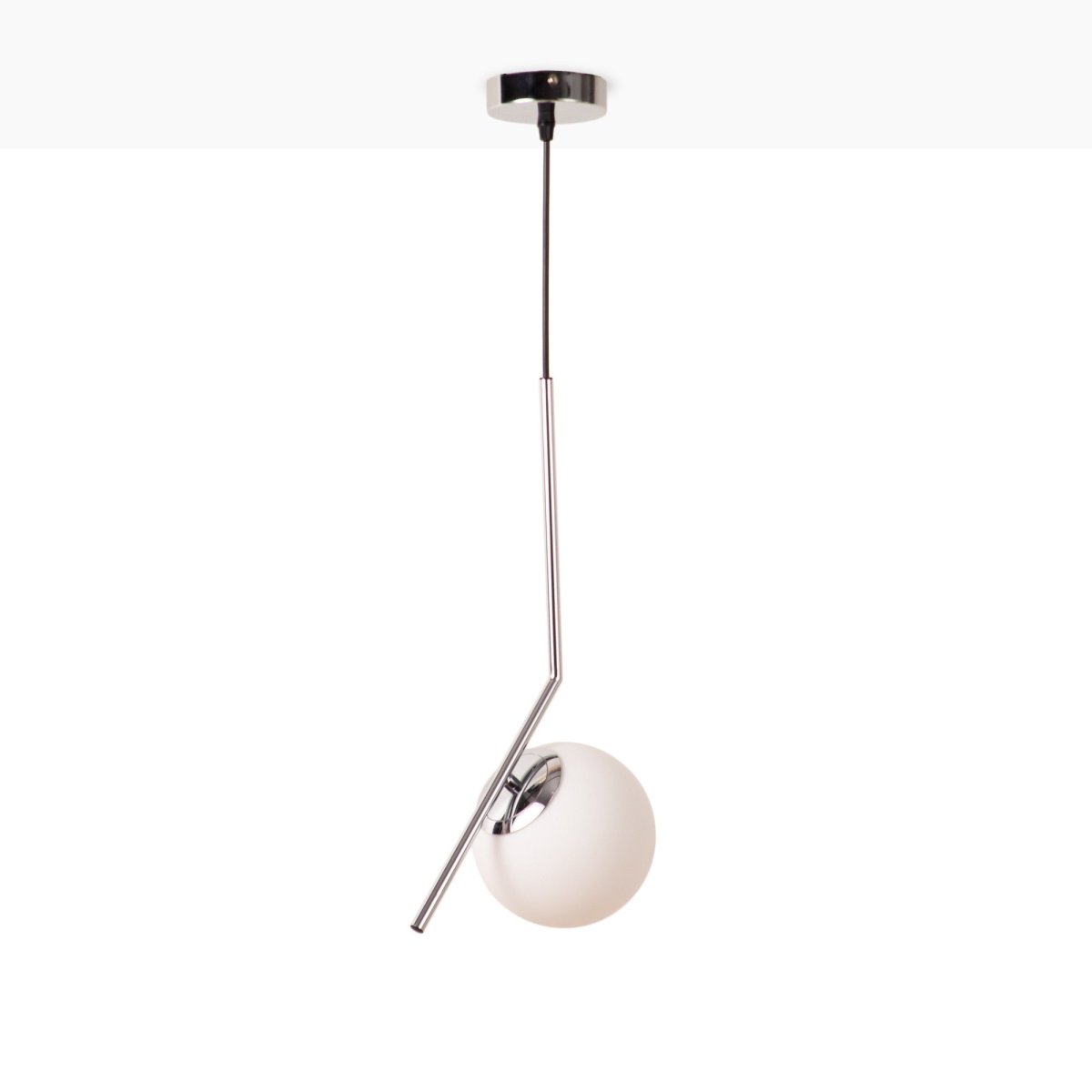 Lámpara colgante bola cristal "HERMI" - E27 - Barcelona Led-Decoración