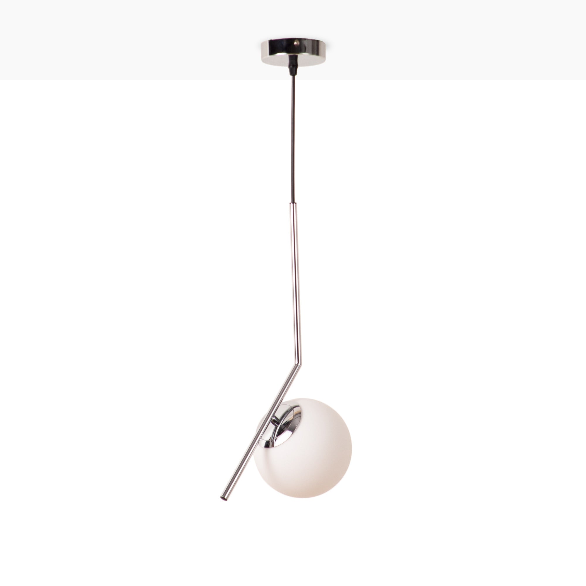 Lámpara colgante bola cristal "HERMI" - E27 (56)