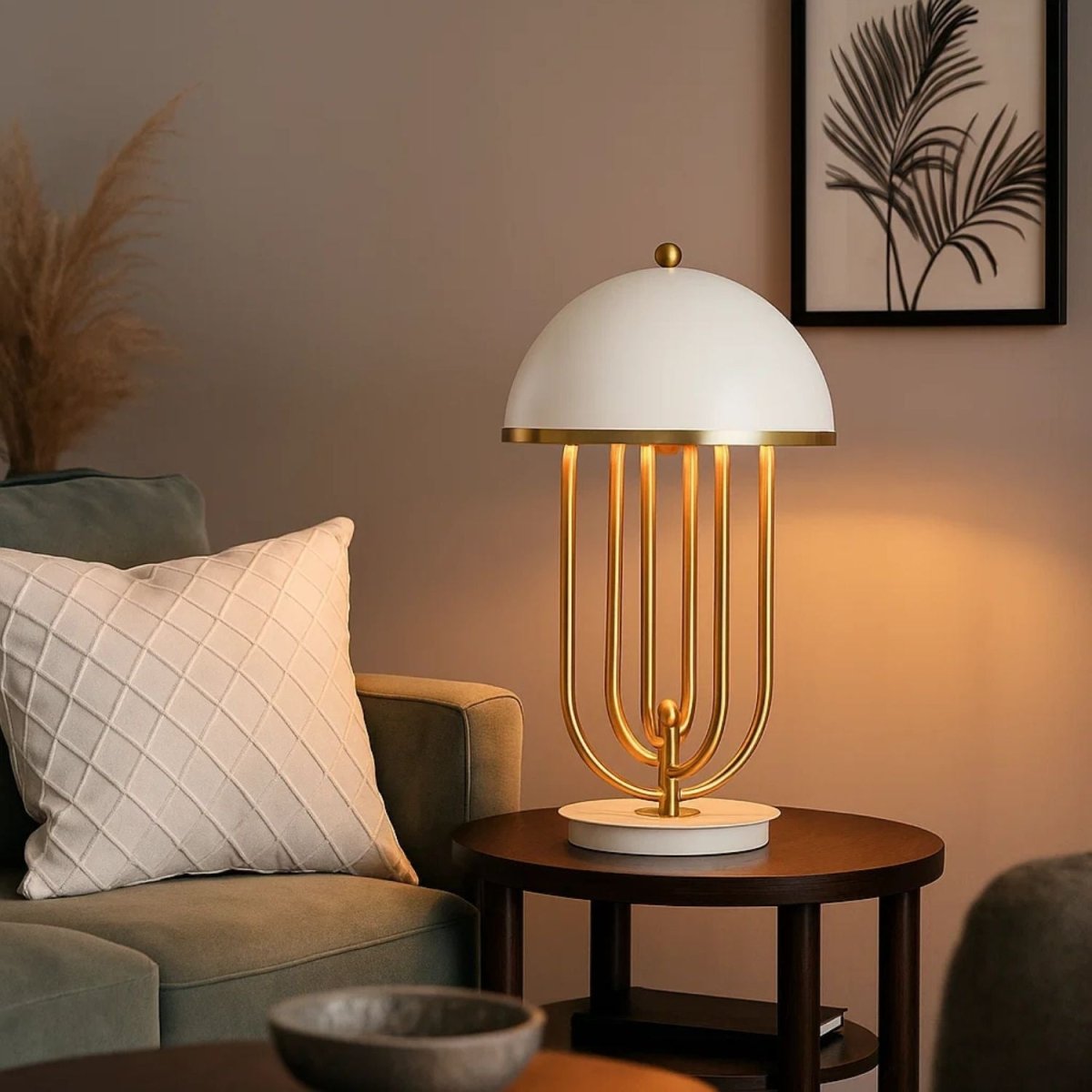 Lámpara de mesa de diseño "Lindsay" - Barcelona Led-Decoración