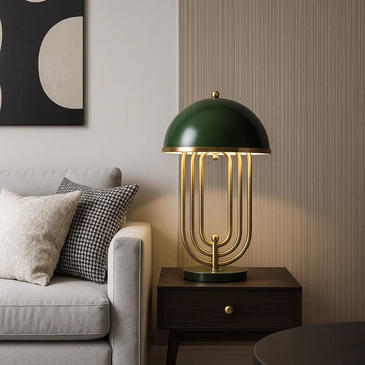 Lámpara de mesa de diseño "Lindsay" - Barcelona Led-Decoración