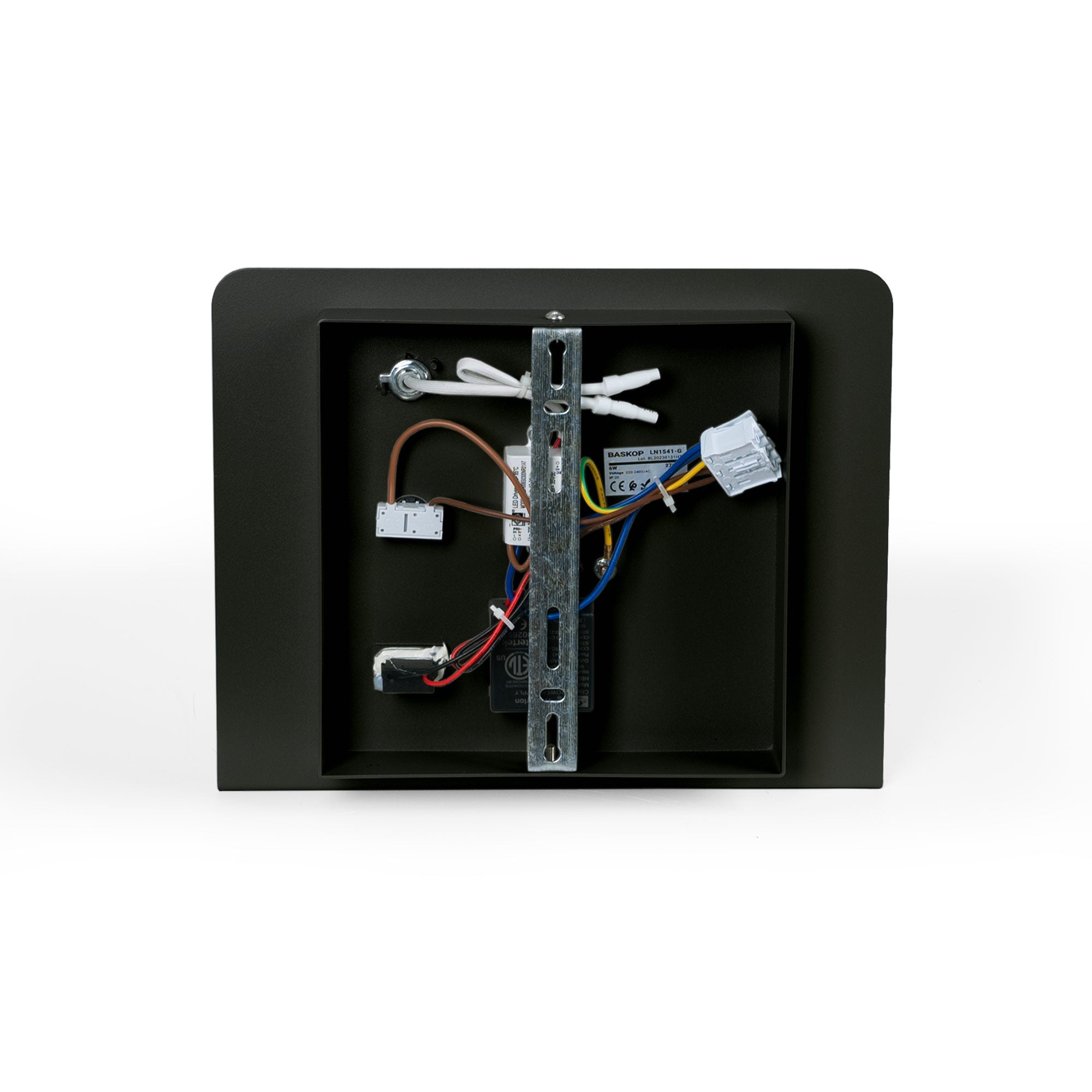 Aplique de pared para lectura con puerto USB y USBC "BASKOP" - 6W - Lado Izquierdo (7)