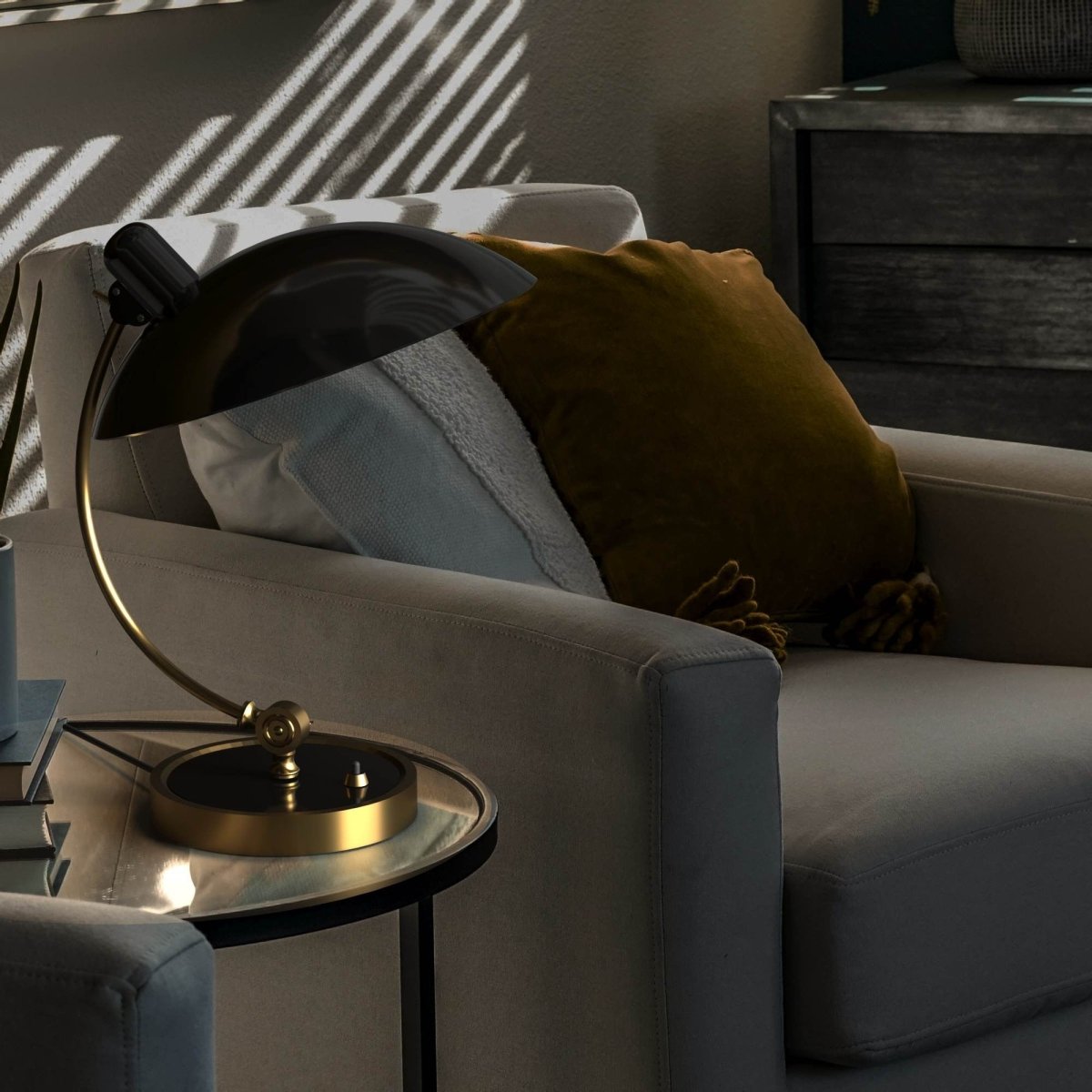Lámpara de mesa de diseño "Ulia" - Barcelona Led-Decoración