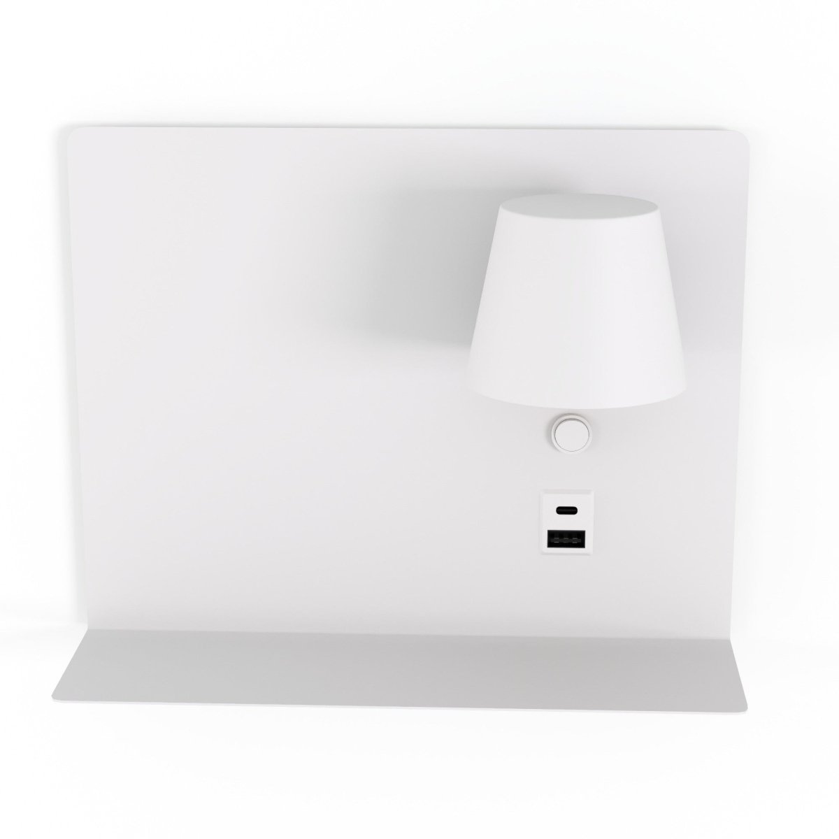 Aplique de pared para lectura con puerto USB y USBC "BASKOP" - 6W - Izquierda y Derecha - Barcelona Led-Decoración