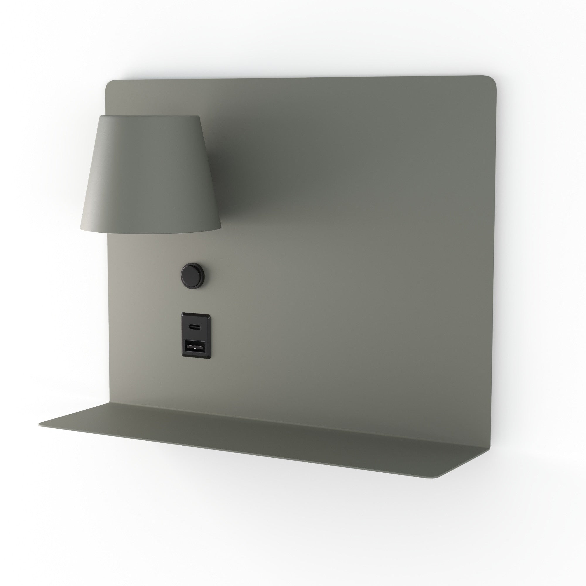 Aplique de pared para lectura con puerto USB y USBC "BASKOP" - 6W - Izquierda y Derecha (18)