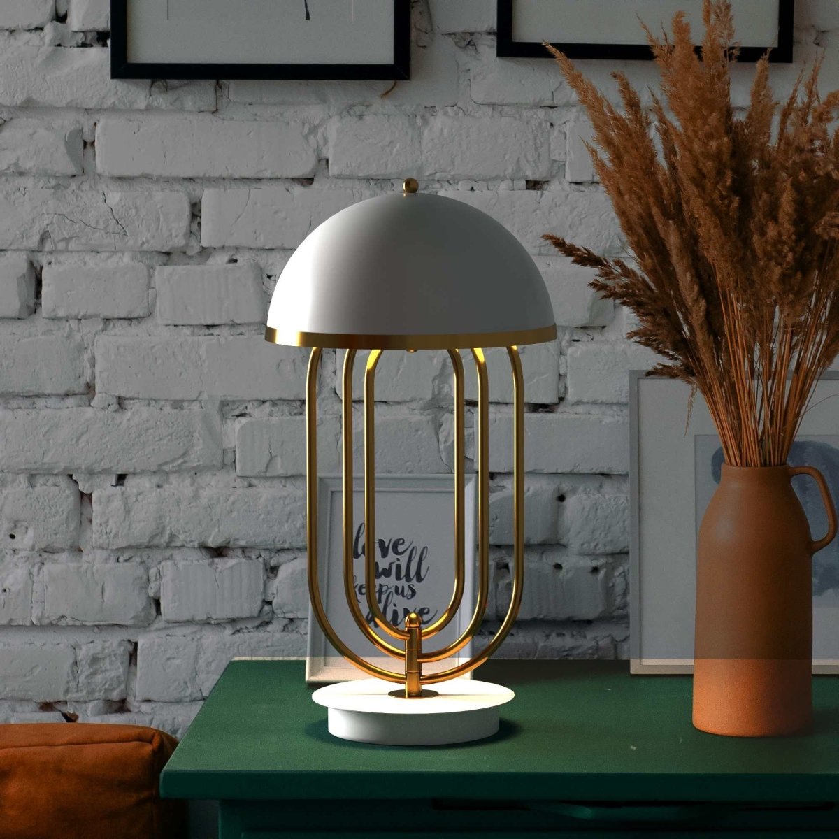 Lámpara de mesa de diseño "Lindsay" - Barcelona Led-Decoración