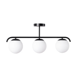 Lámpara de techo triple bolas cristal "TALÍ" - 3xE27 (30)