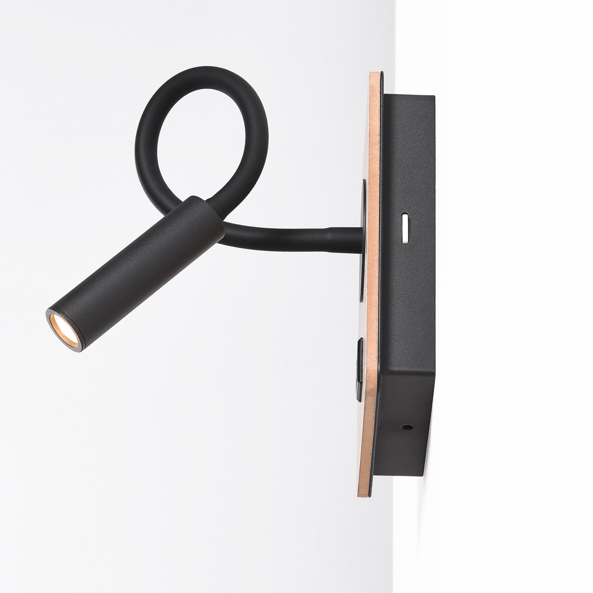 Aplique de pared flexible para lectura "LONDON" - Chip CREE - 3W - USB+USBC (10)