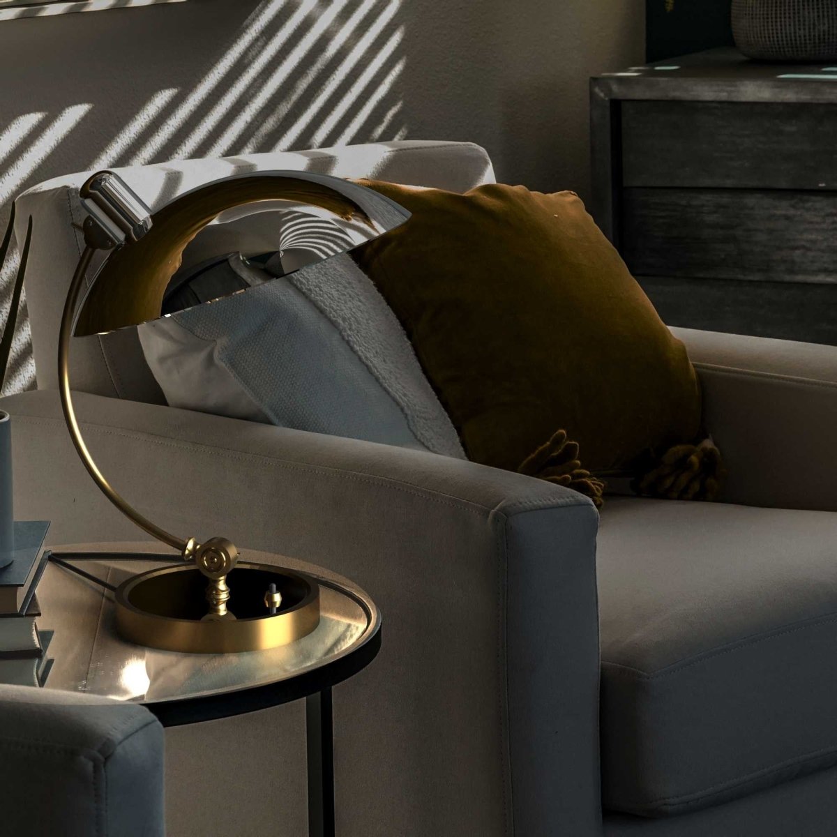 Lámpara de mesa de diseño "Ulia" - Barcelona Led-Decoración