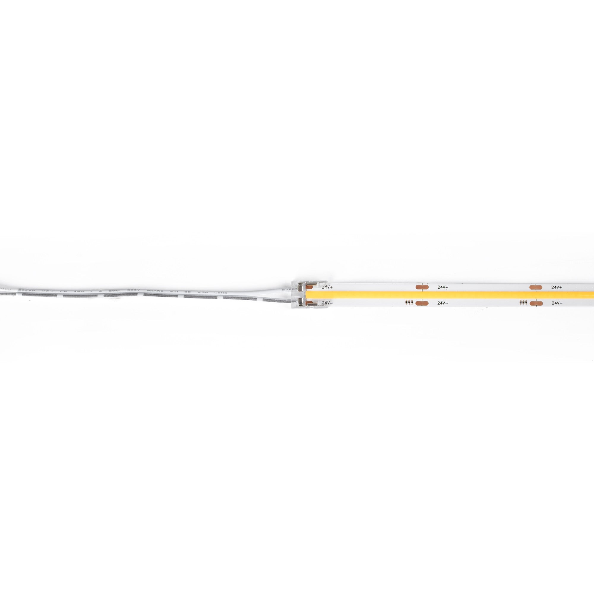 Conector de inicio para perfil y tira LED COB monocolor - 10mm (5)