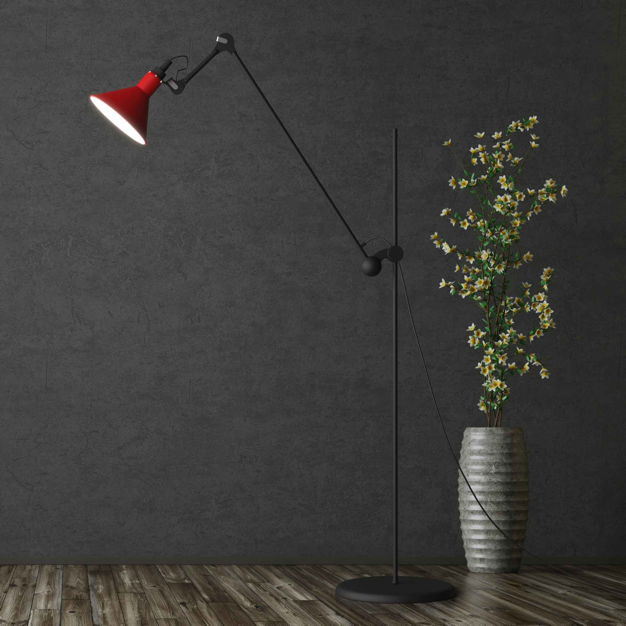 Lámpara de pie "Ruby 215" - E27 (15)