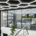 Hexagonale LED-lamp - 6500K - 14 hexagons + rechthoek 5m 5