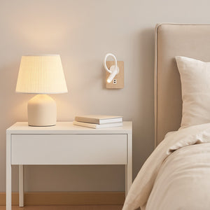 Aplique de pared flexible para lectura "LONDON" - Chip CREE - 3W - USB+USBC (30)