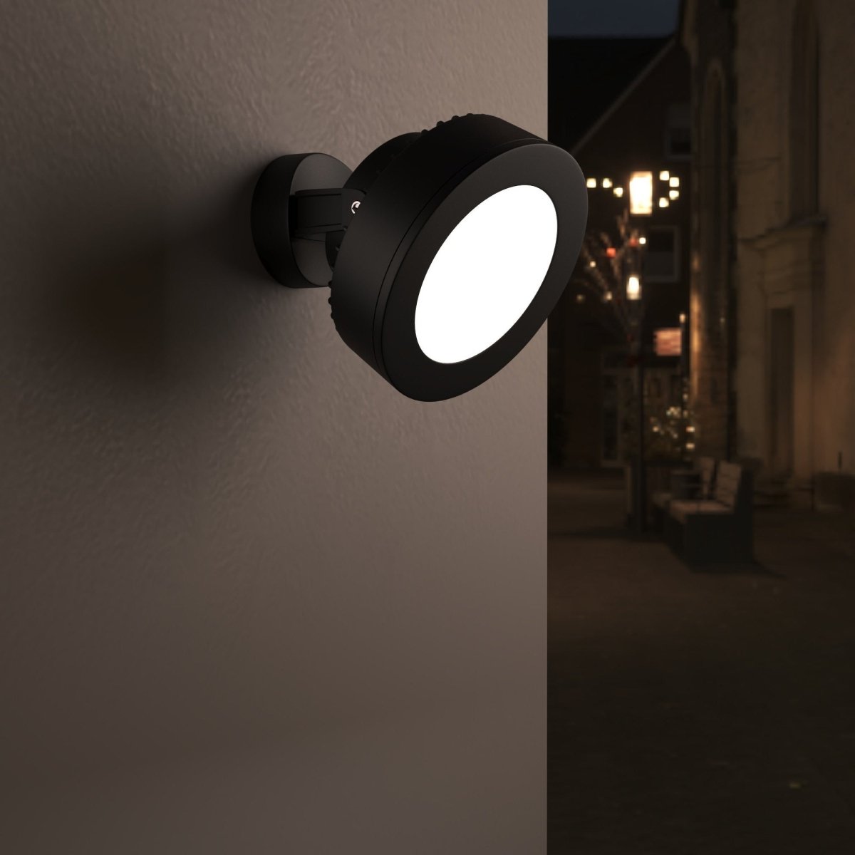 Aplique de pared exterior FUMAGALLI "TOMMY" - GX53 - 3W - CCT - Barcelona Led-Decoración