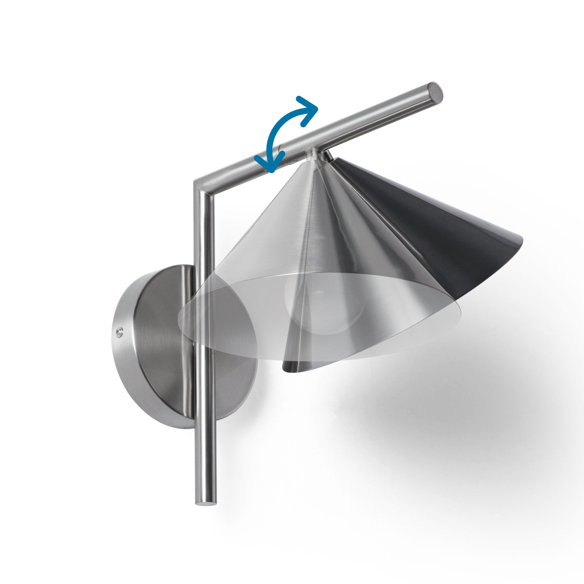 Aplique de pared de diseño "LUSSY" - E27 (61)