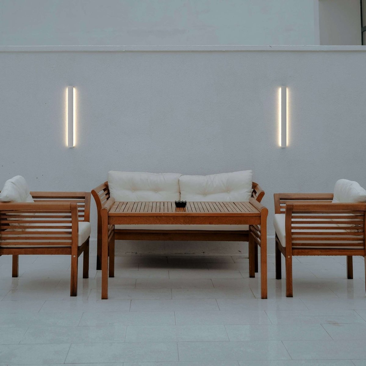 Aplique de pared interior/exterior - 14W - 2700K - 700mm - IP65 - Barcelona Led-Decoración