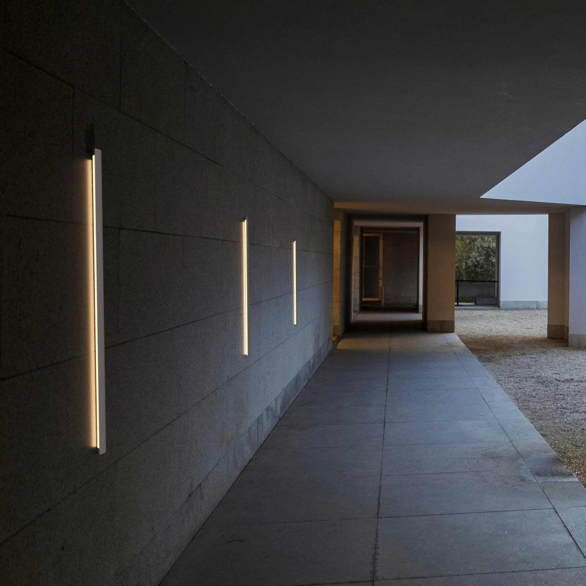 Aplique de pared interior/exterior - 22W - 2700K - 1100mm - IP65 - Barcelona Led-Decoración