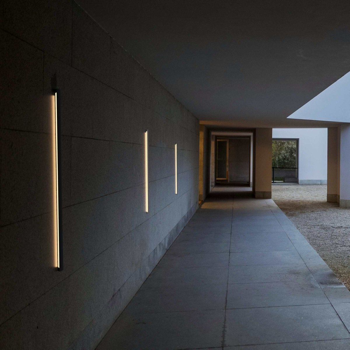 Aplique de pared interior/exterior - 22W - 2700K - 1100mm - IP65 - Barcelona Led-Decoración