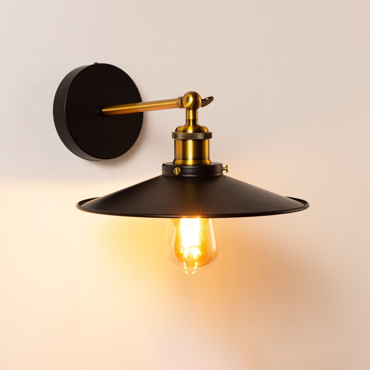 Aplique de pared retro "CLOCK WORK" - E27 - Barcelona Led-Decoración