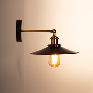 Aplique de pared retro "CLOCK WORK" - E27 (9)