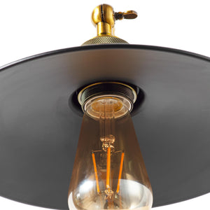 Aplique de pared retro "CLOCK WORK" - E27 (14)