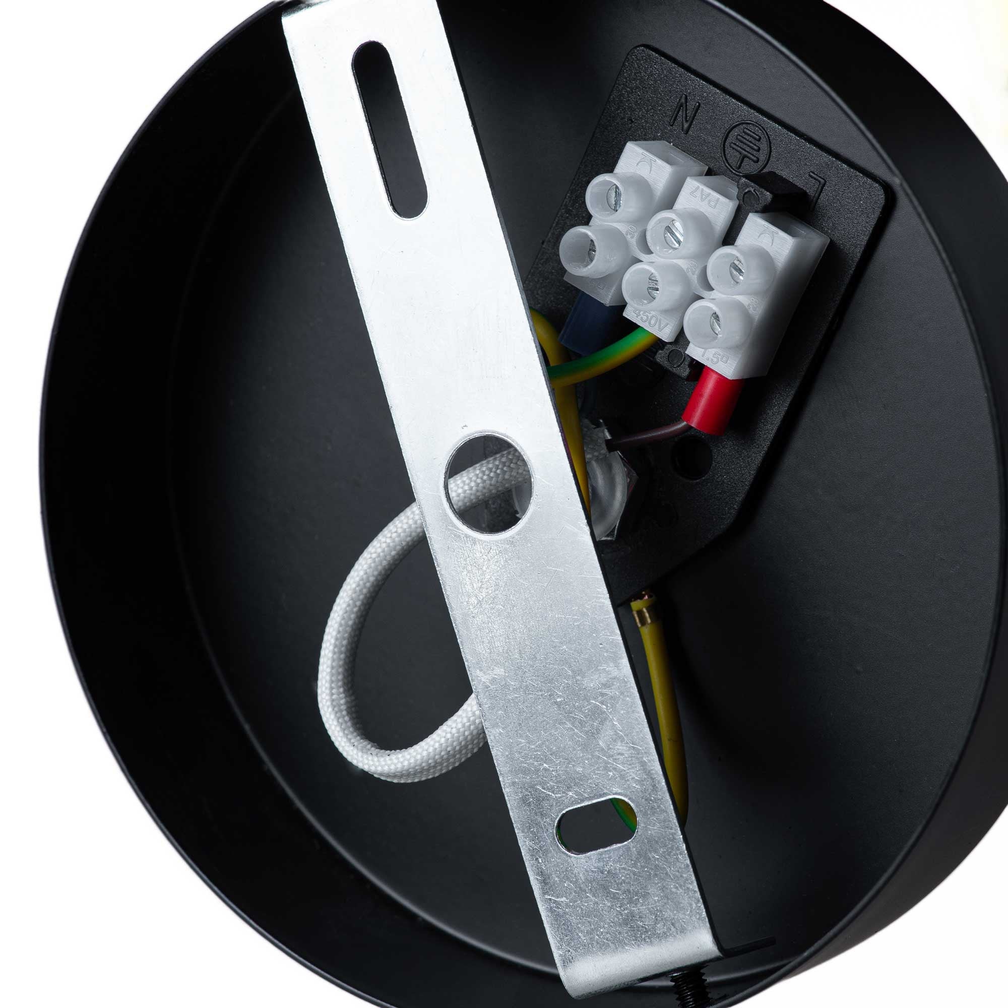 Aplique de pared retro "CLOCK WORK" - E27 (16)