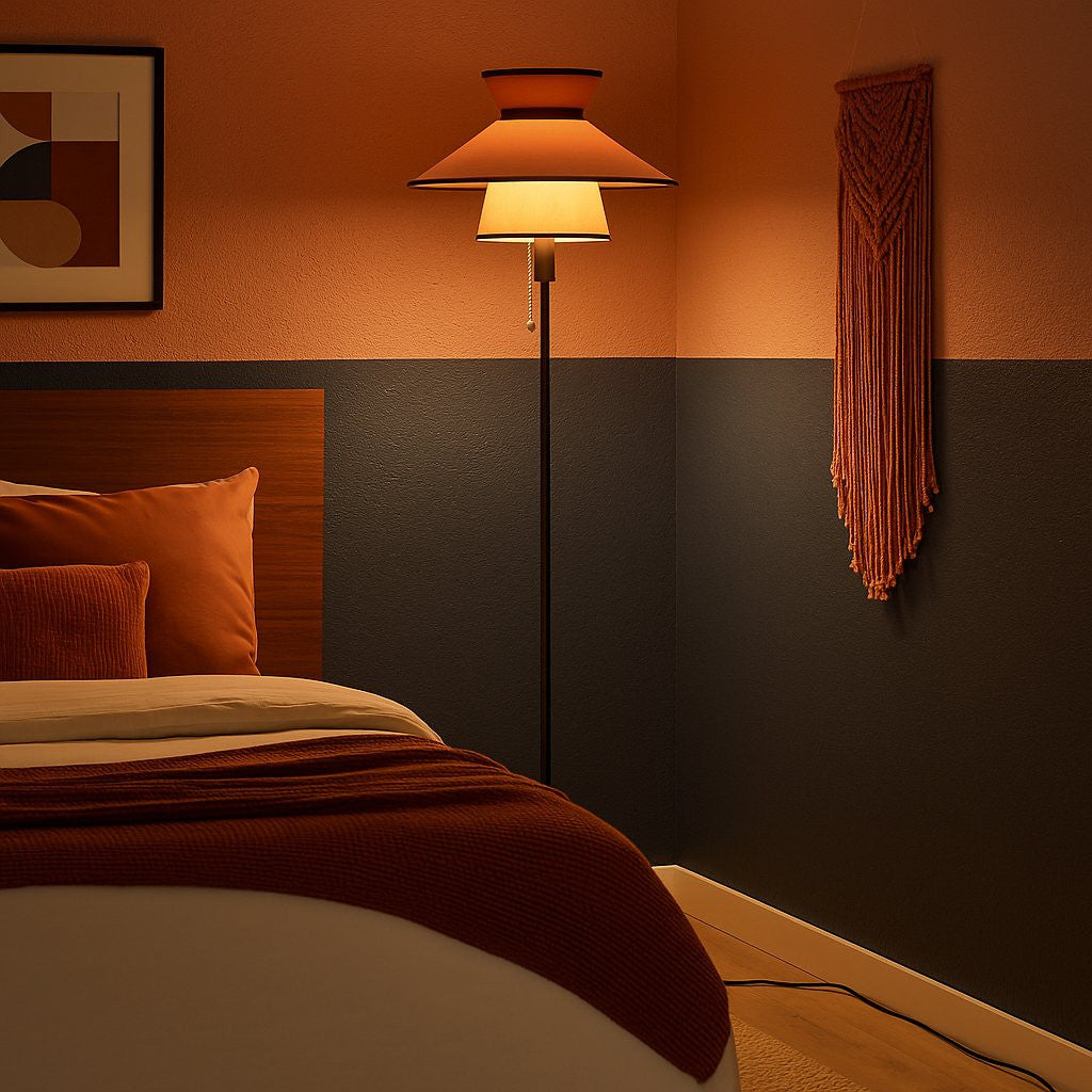 Lámpara de pie de diseño "CORA" - E27 (7)