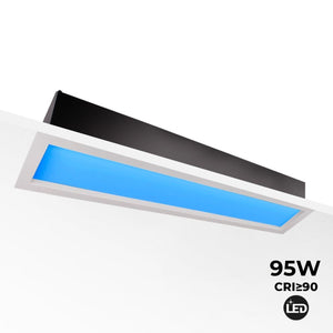 Panel LED "Blue Skylight" efecto cielo - Daylight - 95W - 120x30cm (18)