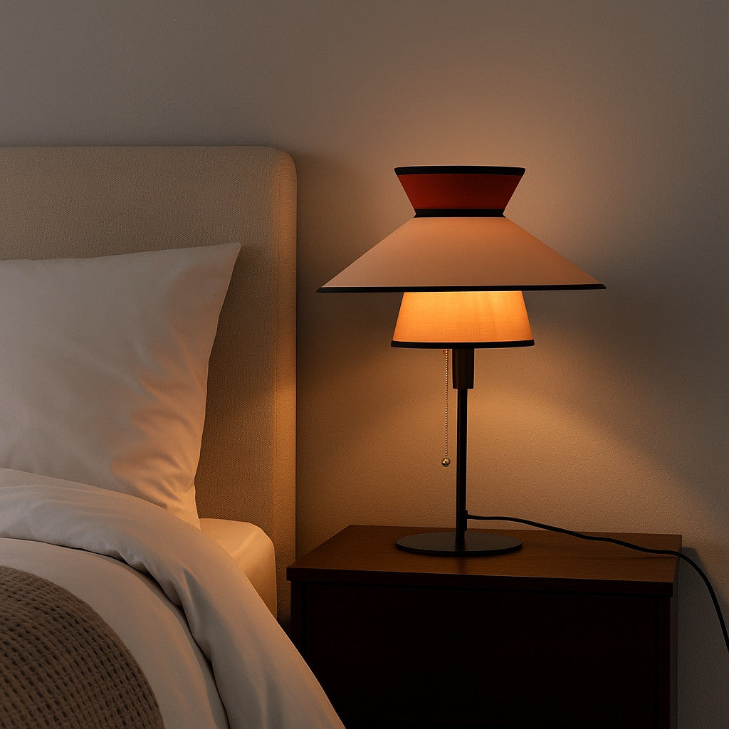 Lámpara de mesa de diseño "ALICE" - E27 (11)