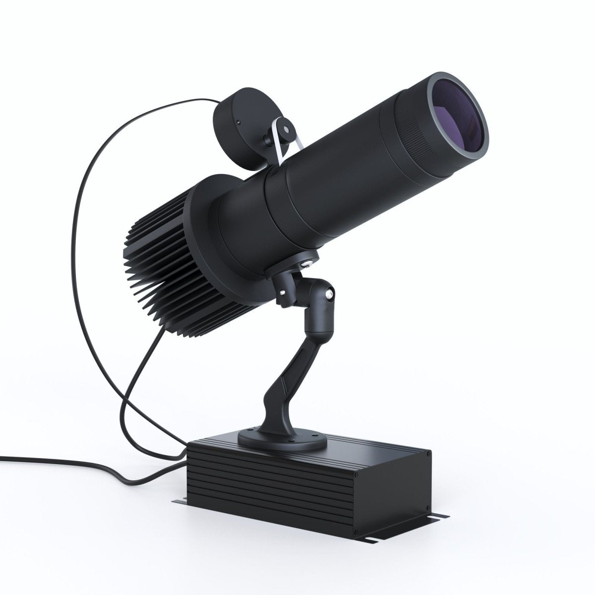 Proyector de logos LED GOBO 30W rotativo interior - Óptica 20° - IP40 - Barcelona Led-Signage