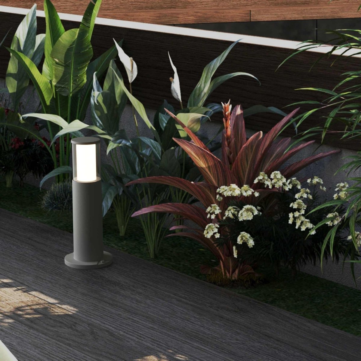 Bolardo para caminos LED FUMAGALLI "CARLO 400" - 3,5W - CCT - Barcelona Led-