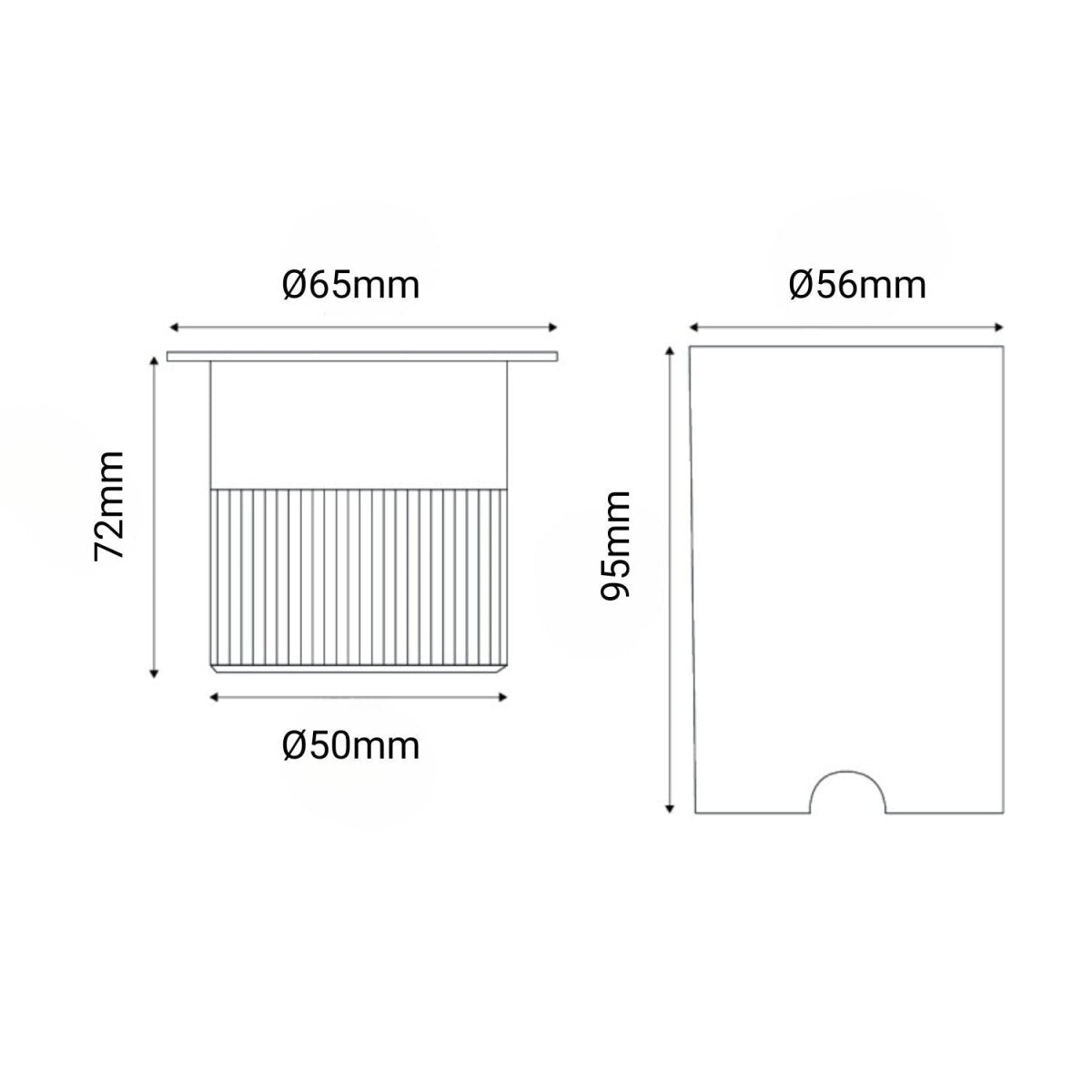 Foco LED empotrable suelo 4,5W 220V-AC IP67 - Barcelona Led-