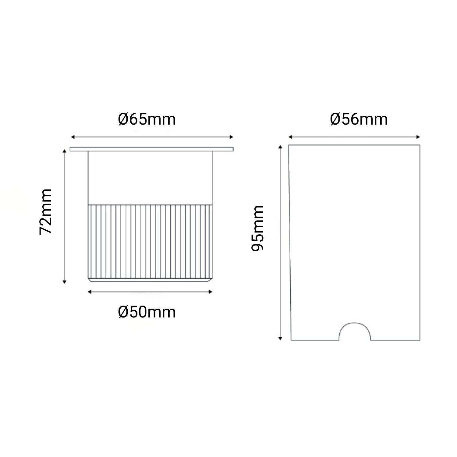 Foco LED empotrable suelo 4,5W 220V-AC IP67 (9)
