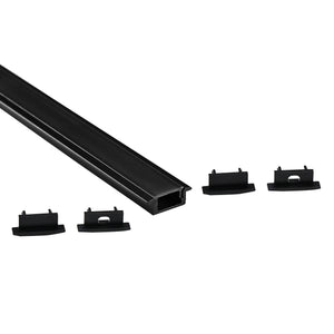 Perfil tira LED empotrable con difusor - Kit completo - 8,5x12mm - Tira LED ≤10mm - 2 metros (4)