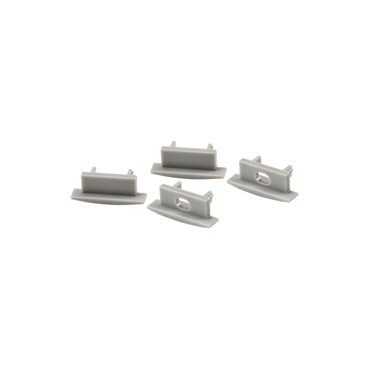 Perfil tira LED empotrable con difusor - Kit completo - 8,5x12mm - Tira LED ≤10mm - 2 metros - Barcelona Led-
