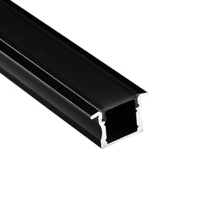 Perfil tira LED empotrable con difusor - Kit completo - 12,2x13mm - Tira LED ≤10mm - 2 metros (8)