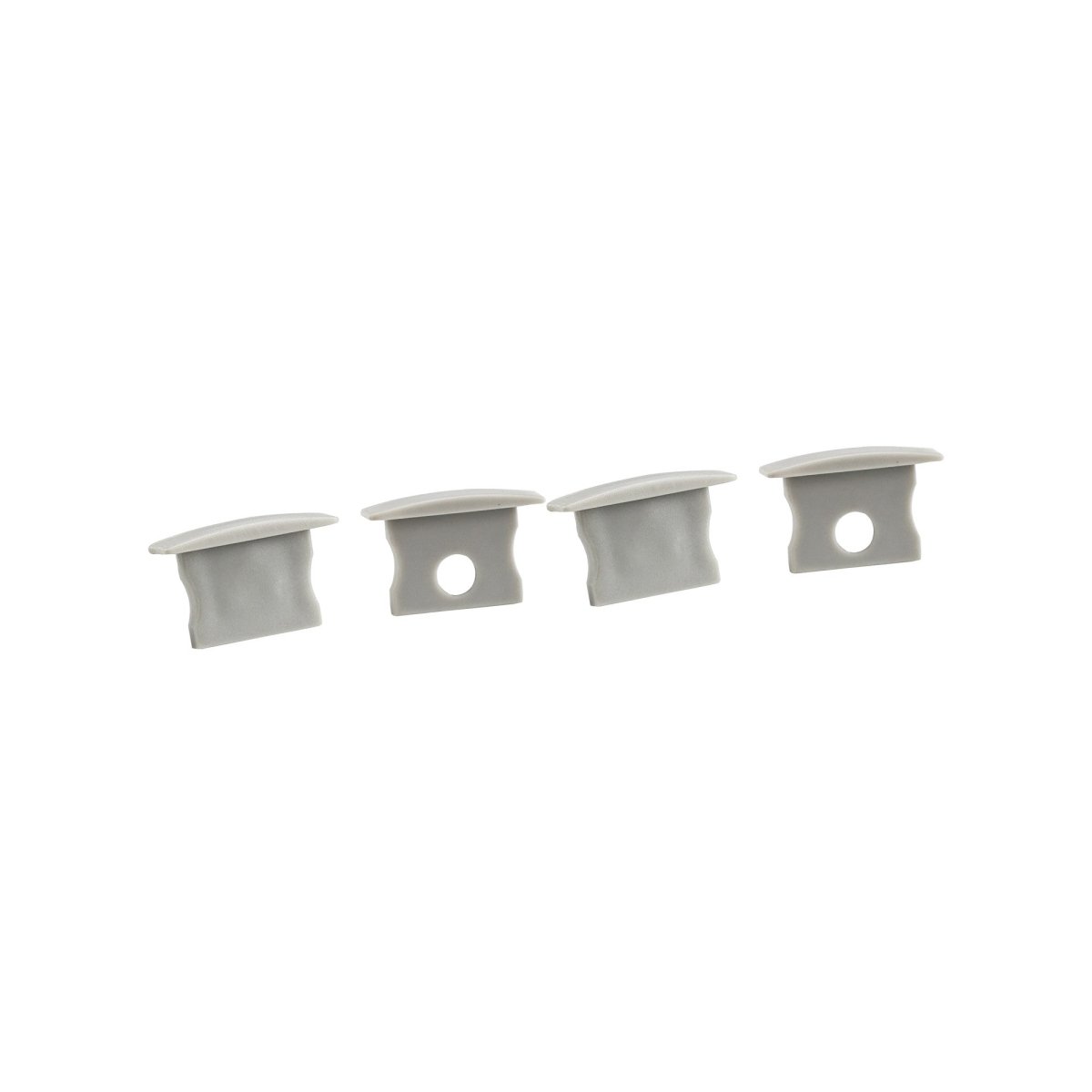 Perfil tira LED empotrable con difusor - Kit completo - 12,2x13mm - Tira LED ≤10mm - 2 metros - Barcelona Led-