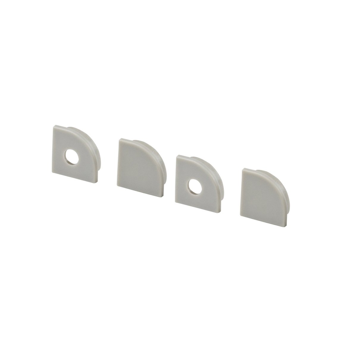 Perfil tira LED para esquinas con difusor - Kit completo - 16x16mm - Tira LED ≤10 mm - 2 metros - Barcelona Led-