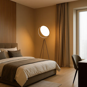 Lámpara de pie LED diseño "Eyes" - 26W - Luz cálida (2)