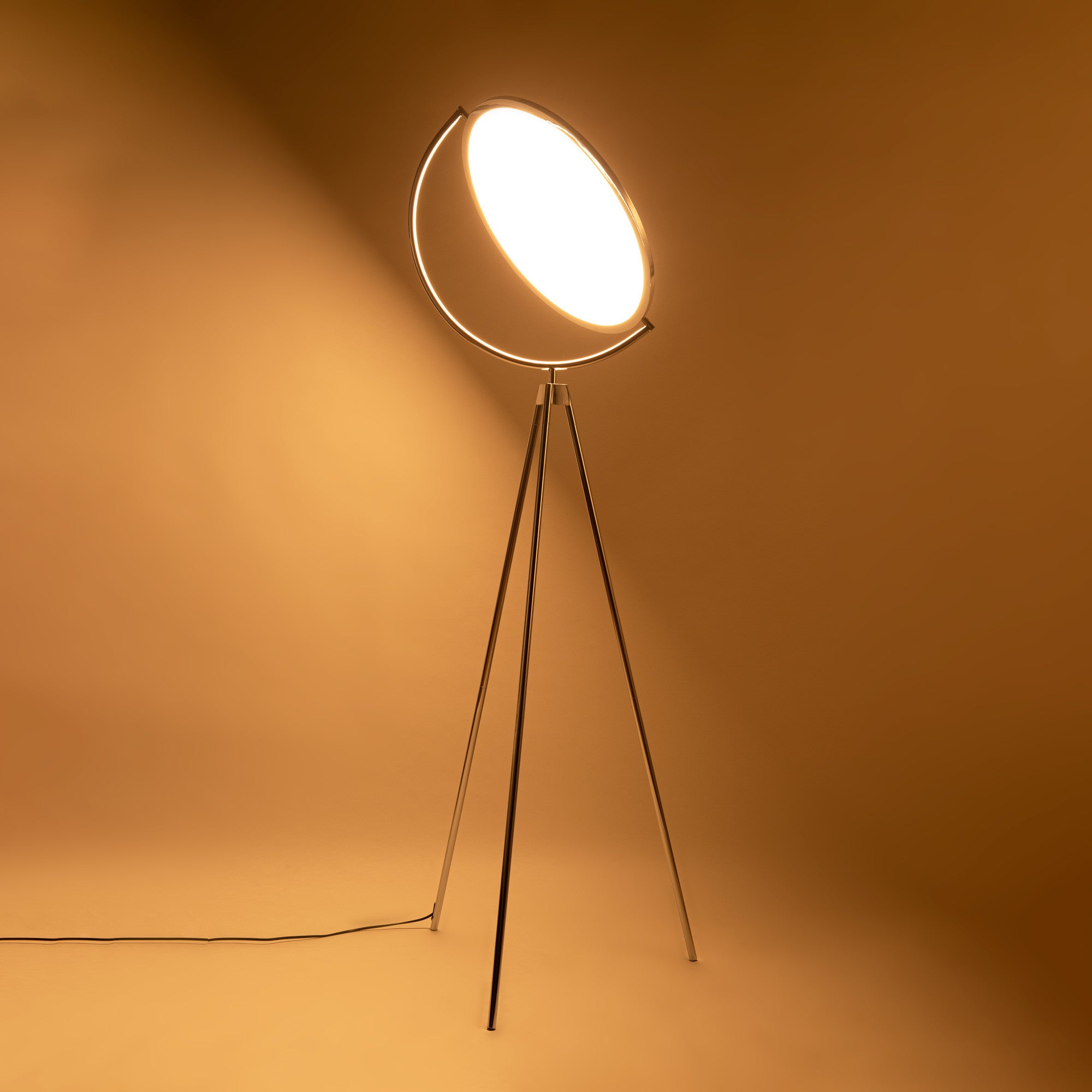 Lámpara de pie LED diseño "Eyes" - 26W - Luz cálida (31)