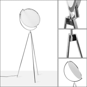 Lámpara de pie LED diseño "Eyes" - 26W - Luz cálida (26)