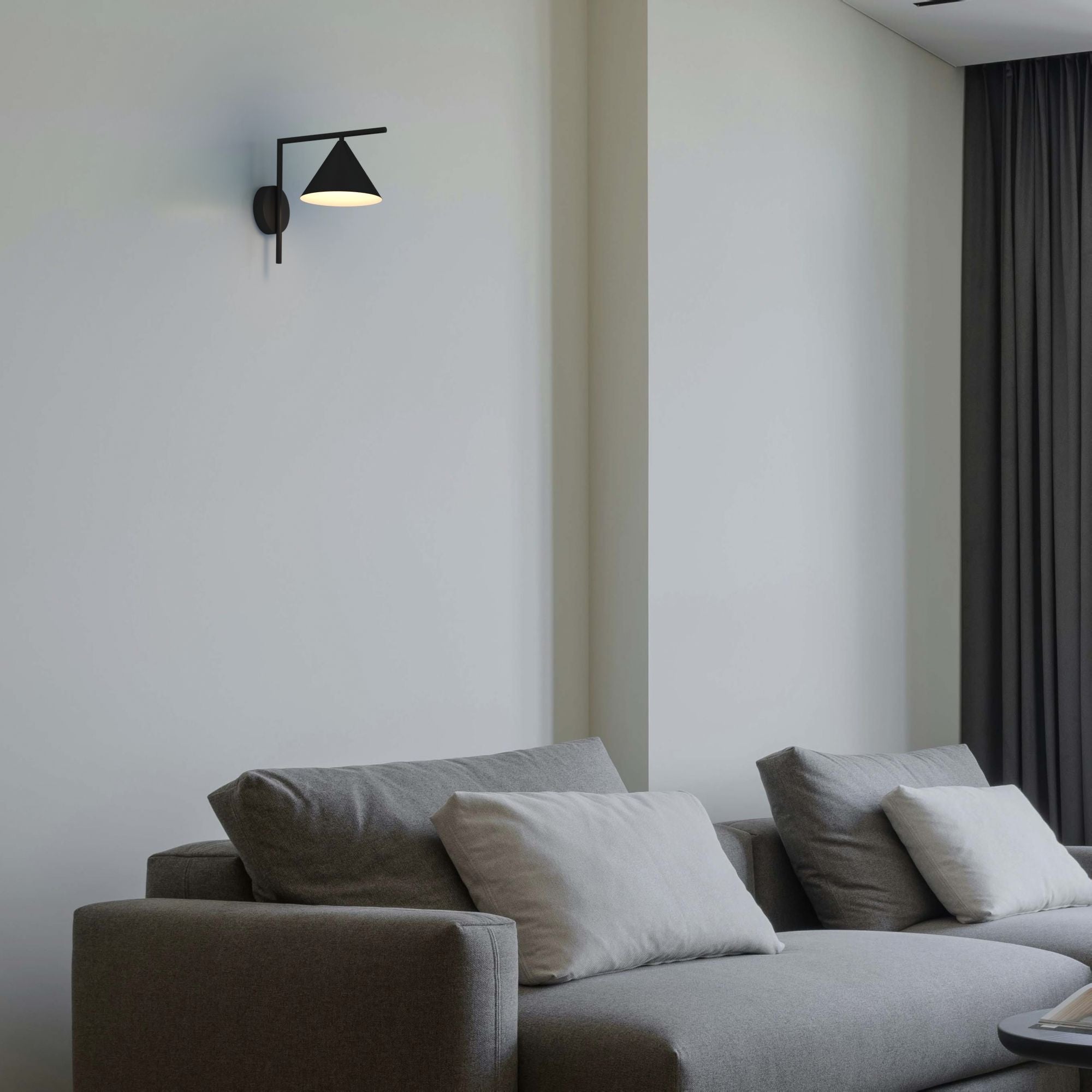 Aplique de pared de diseño "LUSSY" - E27 (66)