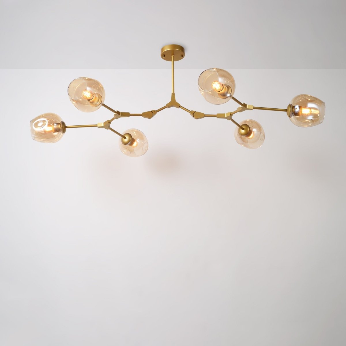 Lámpara de techo articulada "ORIÓN 6" - 6 x E27 - Barcelona Led-Decoración