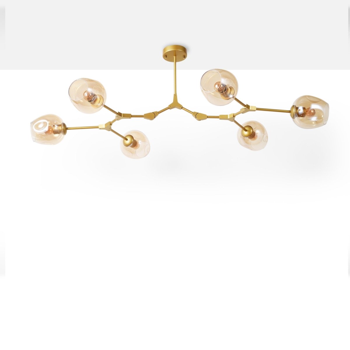 Lámpara de techo articulada "ORIÓN 6" - 6 x E27 - Barcelona Led-Decoración