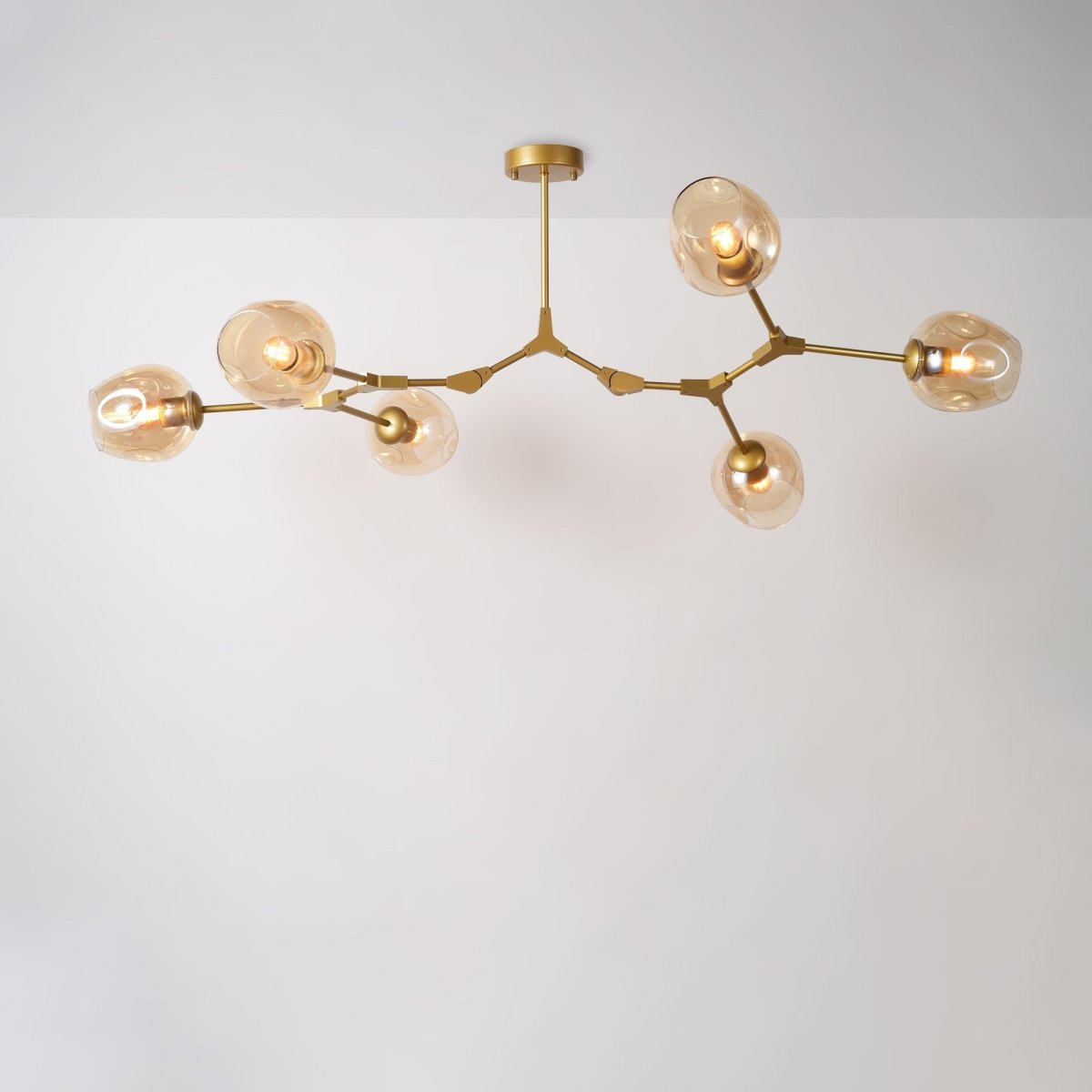 Lámpara de techo articulada "ORIÓN 6" - 6 x E27 - Barcelona Led-Decoración