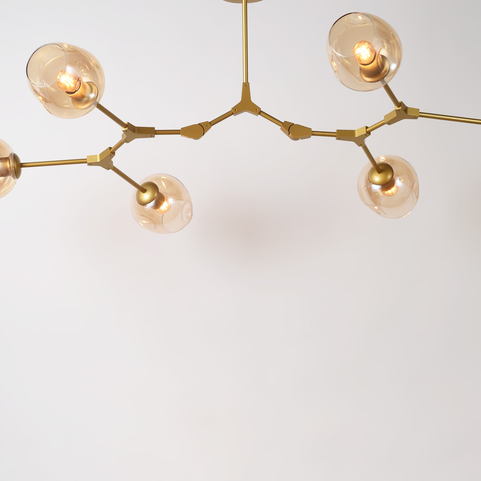 Lámpara de techo articulada "ORIÓN 6" - 6 x E27 (6)