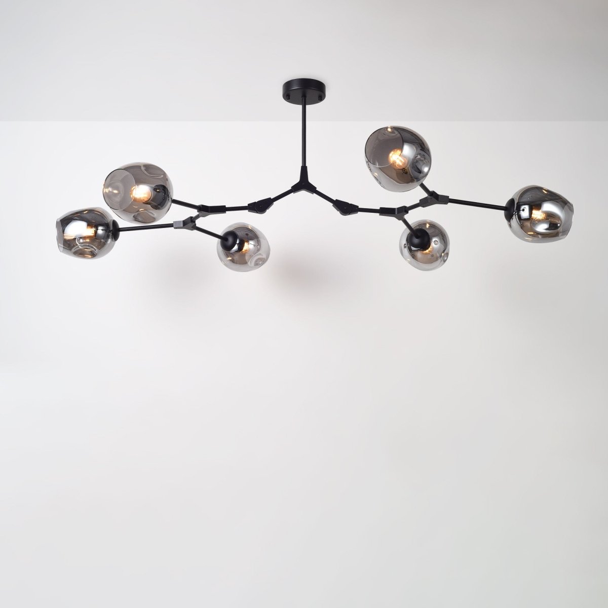 Lámpara de techo articulada "ORIÓN 6" - 6 x E27 - Barcelona Led-Decoración
