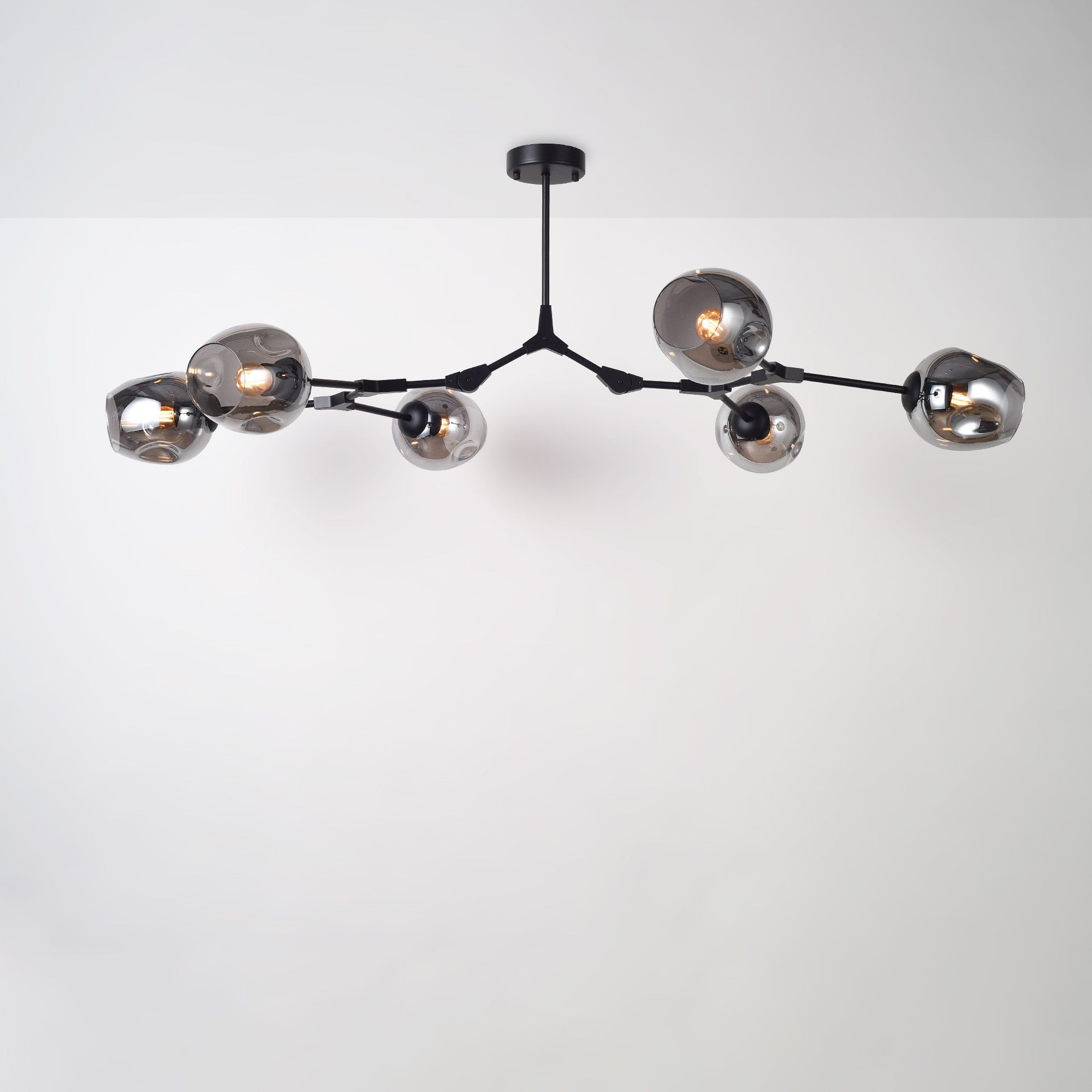 Lámpara de techo articulada "ORIÓN 6" - 6 x E27 (10)