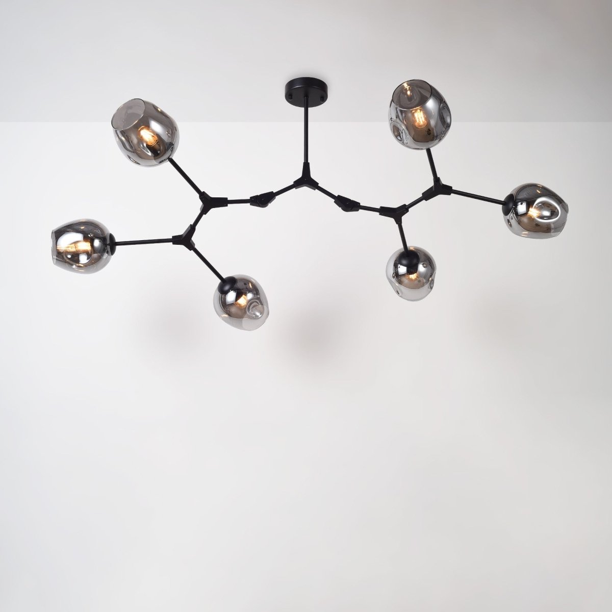 Lámpara de techo articulada "ORIÓN 6" - 6 x E27 - Barcelona Led-Decoración