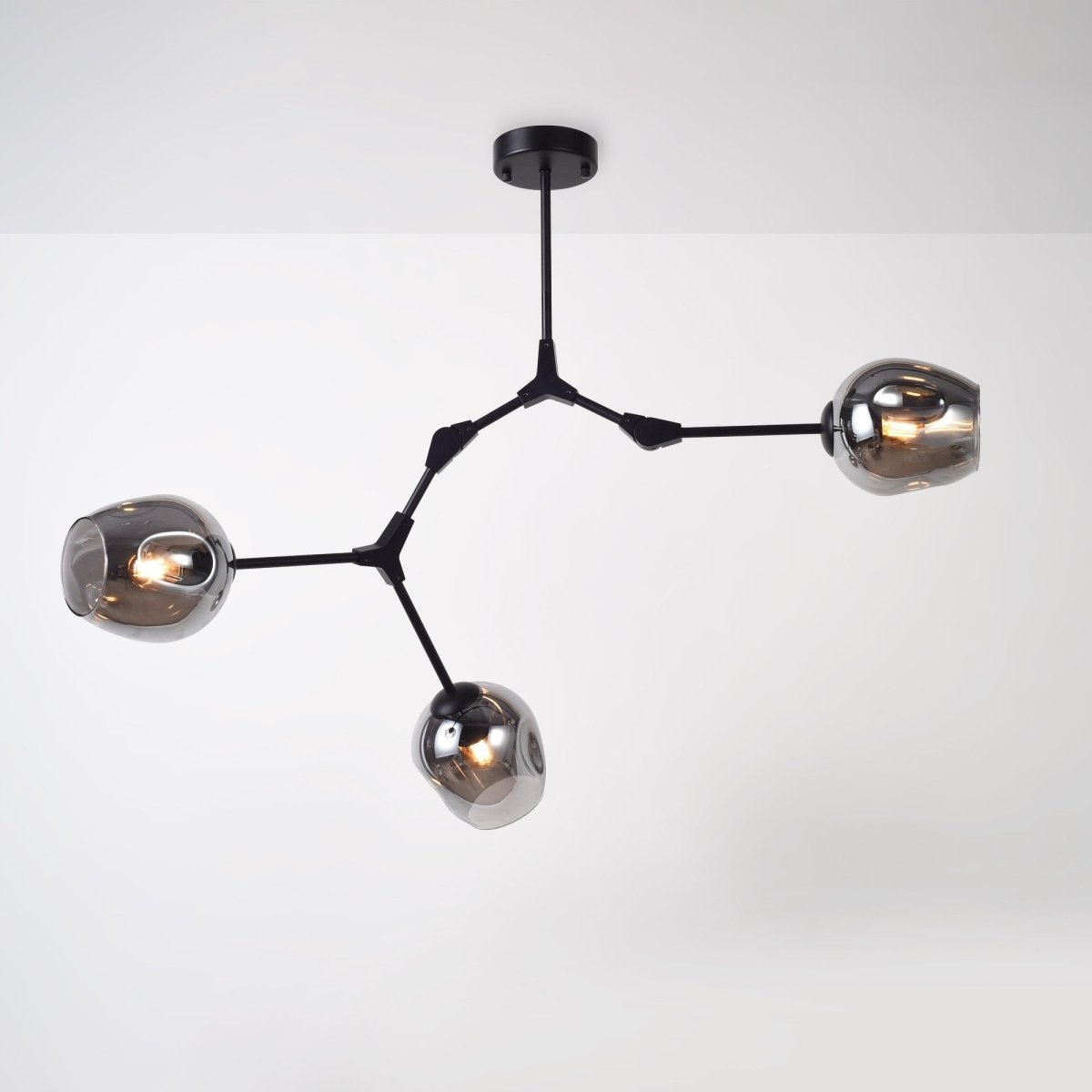Lámpara de techo articulada "ORIÓN 3" - 3 x E27 - Barcelona Led-Decoración