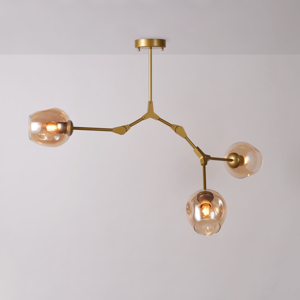Lámpara de techo articulada "ORIÓN 3" - 3 x E27 - Barcelona Led-Decoración